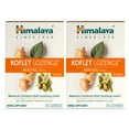thumbnail image 3 of Himalaya Koflet Herbal Throat Lozenges, Natural Herbal Cough Drops, Ginger, Cinnamon, Clove, Gluten Free, Vegan, Menthol Flavor, 20 Individually Wrapped Lozenges, 2 Pack, 3 of 8