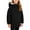 Black, variant on Kids Fleec𝖾 Lined Winter Coat Hooded Long Warm Down Jacket Girls Water Resistan𝗍 Windproof Thick Parka Boys Overcoat Waterproo𝖿 Rain Jacket Girls Waterproo𝖿 Rain Jacket Hooded Lightweight