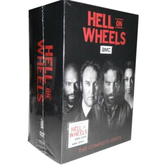HELL ON WHEELS: The Complete Series Seasons 1-5 (DVD , 17-Disc Box Set)