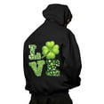thumbnail image 3 of VBARHMQRT Navy Sweatshirt Mens St. Day Hooded Sweatshirt Front Back Partial Print Long Sleeve Hooded Sweatshirt, 3 of 6