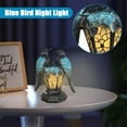 thumbnail image 4 of Unique Artistic Bird Tabletop Night Light, Ornamental Home Decor Sculpture With Dual-Crow Design & Lantern Base, Perfect For Bedroom, Living Room, Festive Decor Accent, 4 of 7