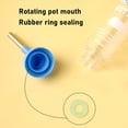 thumbnail image 5 of JIhuahe Small Animal Water Bottle for Hamsters & Squirrels - 2.7 fl oz Drip-Free Cage Mounted Water Dispenser, Leak-Proof Design, Silent Roller Ball for Quiet Hydration​​,Blue, 5 of 5