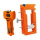 thumbnail image 3 of Plantilla para bisagras de puerta, kit de instalación de bisagras portátil y fácil de instalar para carpinteros. Naranja, 3 of 7
