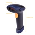 thumbnail image 4 of Yeacher Barcode Scanner USB Wired Manual Trigger Auto Continuous Scan 1D Reader, 4 of 8