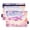 Aircraft Flying in Sky, variant on American Flag and Baseball 2 Pack Pencil Pouch for 3 Ring Binder Smooth Zipper Folders with Pockets Clear Window Pencil Case