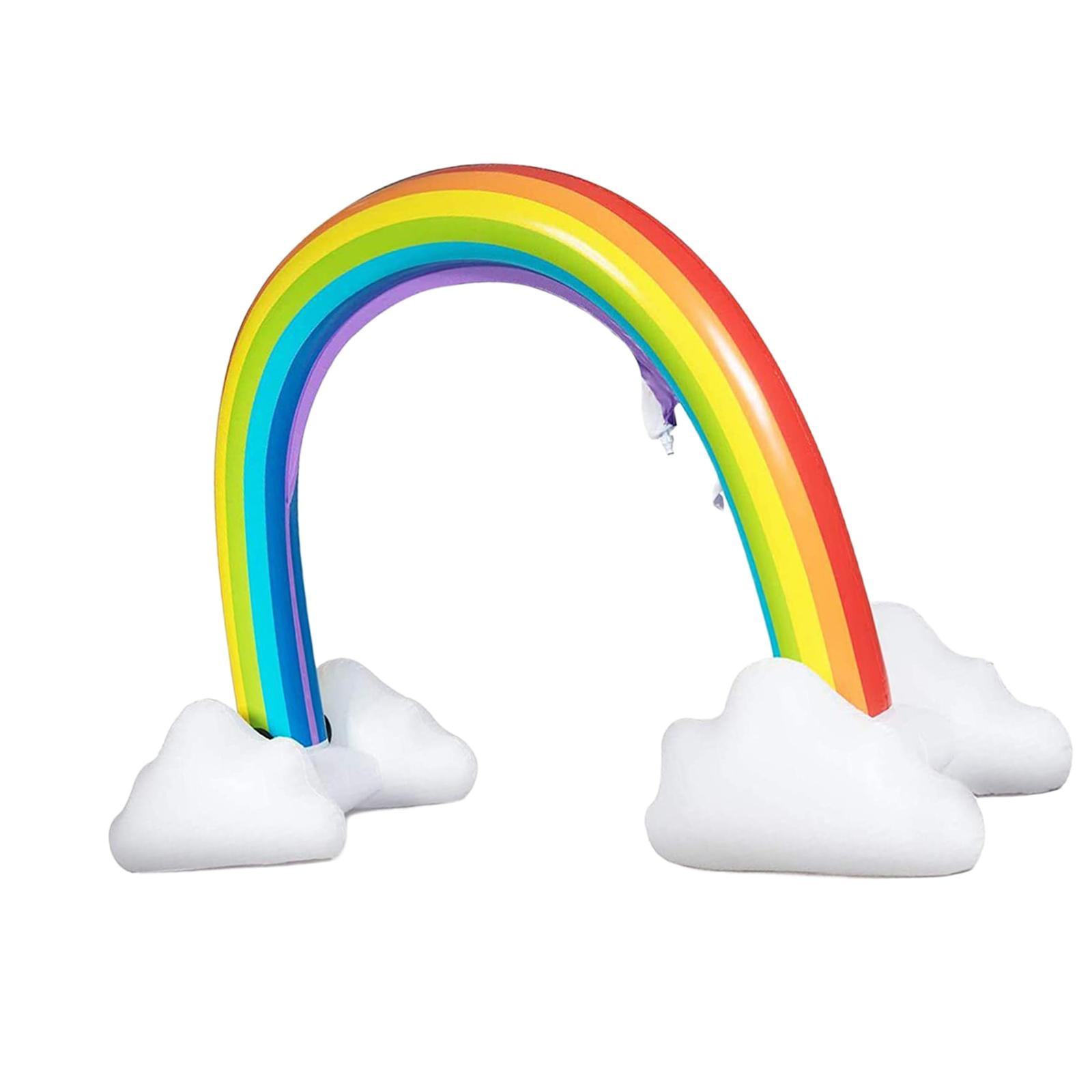 Colaxi rainbow arch inflatable water sprinkler - \' swimming and