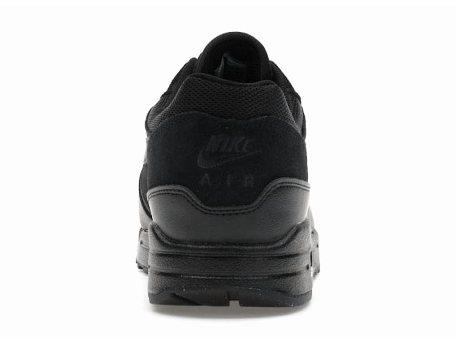 Nike Men's Air Max 1 Essential Triple Black Shoes, from StockX
