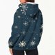 thumbnail image 3 of Puntoco Chaqueta Con Capucha Y Manga Larga Con Cremallera Y Estampado Navideño Informal Para Mujer, 3 of 6