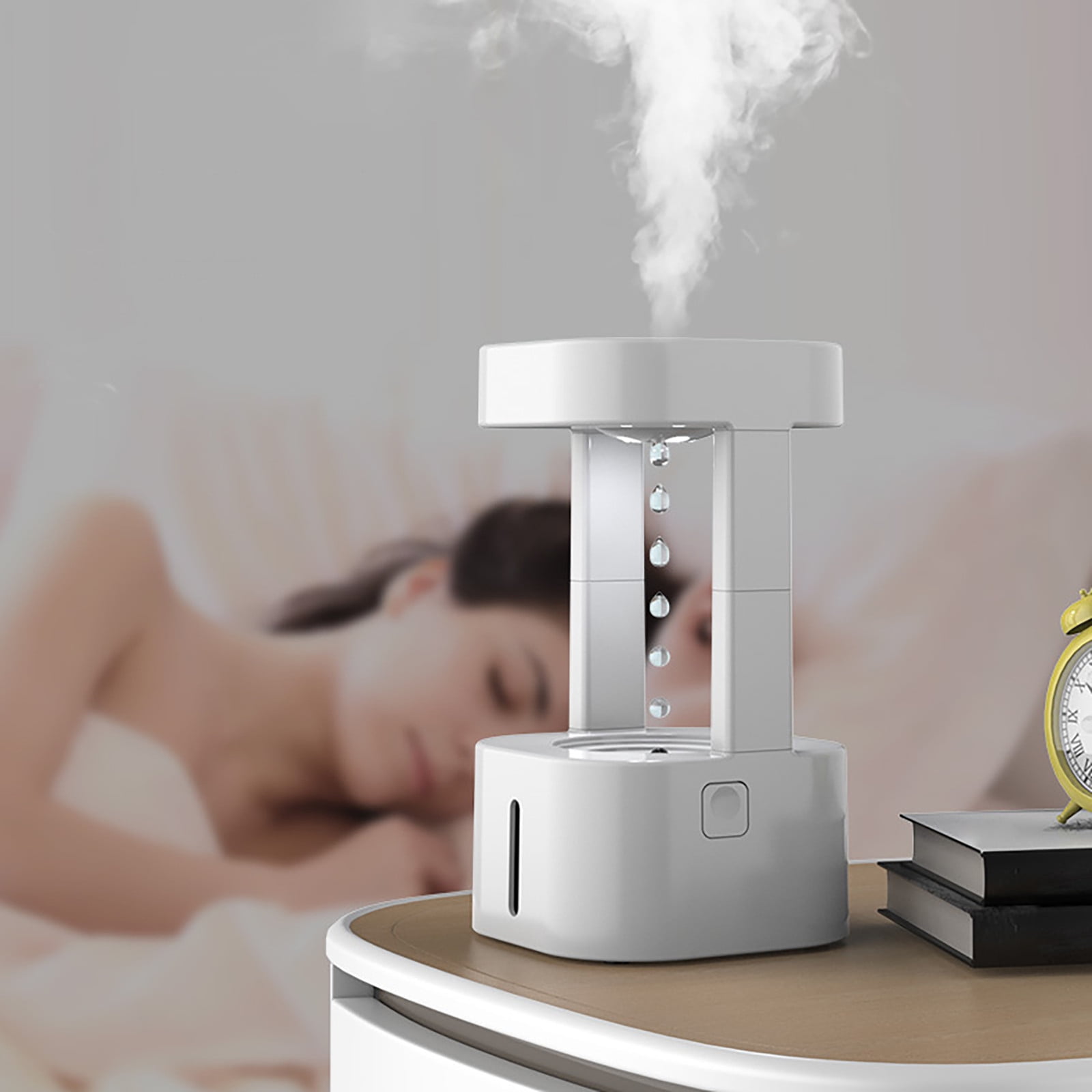 VBODN Humidifier,Humidifier for Large Room,Humidifier for House,Humidifier and Air Purifier In One,for Office,Car,Room with Night - Quiet Mini Humidifier