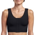 thumbnail image 1 of MARENA Original Bra - Post Surgery Compression Garment with Full Adjustability, 36 B/C, Black, 1 of 6