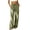 Olive Green, variant on TEAJOPSUU Womens Wide Leg Cargo Pants Twill Drawstring Waist Side Pocket Pants Relaxed Fit Casual Outdoor Trousers for Hiking Everyday Burgundy