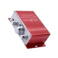 thumbnail image 3 of Mini amplificador digital para coche, reproductor de audio Hi-Fi, música, CD, DVD, MP3 y FM (rojo), 3 of 14