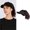 Dark Brown, variant on More Beautiful Women Sun Visor Hat with Curly Synthetic Ponytail Wig, UV Protection Hairpiece for Thinning Hair