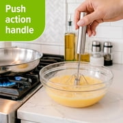 Prep Solutions Push Whisk for Effortless Mixing of Eggs, Sauces, and Batters