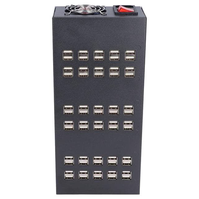 Cargador de múltiples puertos, USB Cargador de múltiples puertos Estación de carga USB Hub de carga VUSB Uso conveniente