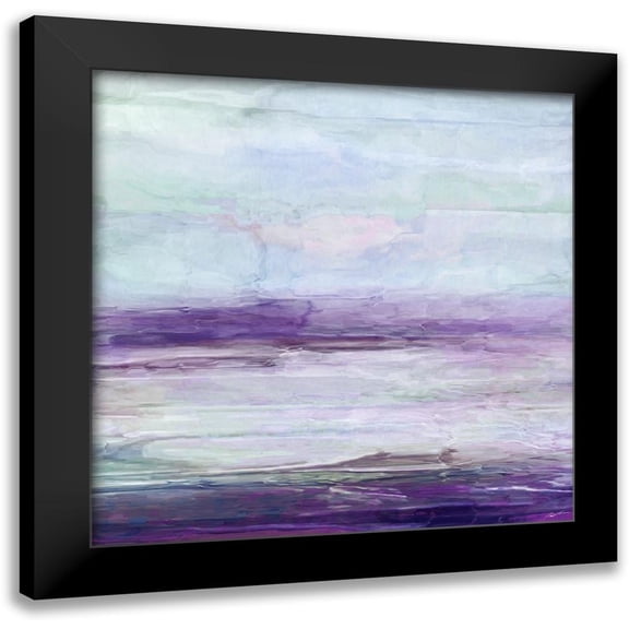 Butler, John 12x12 Black Modern Framed Museum Art Print Titled - Violet Gray II