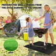 thumbnail image 7 of Under Grill Mat for Outdoor Grill 39x47in Durable BBQ Floor Splash Mat Outdoor Grill Heat Resistant Fire Mat, Protect Deck Patio Fire Resistant, Water Resistant, Oil Proof, Easy to Clean Reusable, 7 of 7