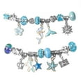 thumbnail image 2 of DIY Bracelet Making Kit Rich Accessories Handcraft Retro Jewelry Making Kit Crafts For Kids Blue, 2 of 8
