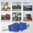 thumbnail image 4 of Lock 2 Uds Acoplador De Grasa Bloqueo De Alta Presión Tipo Abrazadera Boquilla De Engrase Conector De Extremo Bloqueo En Accesorios De Herramientas, 4 of 7