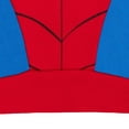 thumbnail image 6 of Marvel Spider-Man Toddler Boys' Cosplay Fleece Pullover Hoodie Spider Man Red Blue, 6 of 7