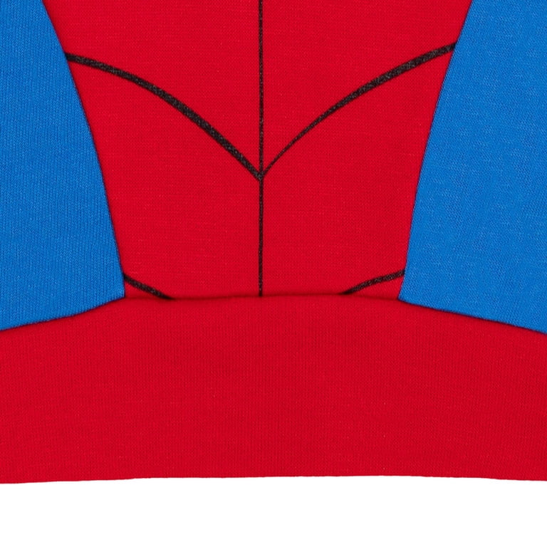 Marvel Spider-Man Toddler Boys' Cosplay Fleece Hoodie photo 4