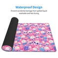 thumbnail image 3 of Salouo Skull Blue Flower Print Large Mouse Pad,Extended Mat Desk Pad, 3mm Thick Mice Pad Desk Mat Big Desk Pad for Work, Game, Office, Home -16 x 29.5in, 3 of 8