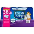 Fresh Step MultiCat Scented Litter with the Power of Febreze, Clumping