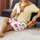 thumbnail image 5 of Fotbe Birthday Cake Pantalones Cortos de Pijama para Hombre, Ropa de Dormir, Pantalones de Pijama Cortos para Hombre-4X-Large, 5 of 6