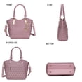 thumbnail image 3 of MKF Collection Devorah Women’s Signature Printed Vegan Leather Tote Bag by Mia K - Brown, 3 of 8