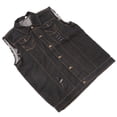 thumbnail image 3 of Chaleco de vaquero de moda para hombre,Chaleco de vaquero para hombre Chaleco de vaquero de un solo pecho Hombre Chaleco de vaquero con cuello vuelto Funcionalidad de alta precisión, 3 of 8