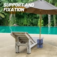 thumbnail image 5 of WEUVEB 2Pack Blue for Canopy Weights Perfect for Outdoor Activities 40x14cm, 5 of 5