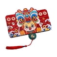 thumbnail image 3 of Luzkey New Year Red Envelope Hong Bao Gift Packet Cartoon Best Wishes Money Envelope Red Packet for Spring Festival Graduation A, 3 of 8