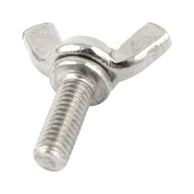 Unique Bargains Métrique M6x16mm Vis Papillon Boulon Aile en Acier Inoxydable