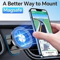 thumbnail image 3 of Soporte de coche Kaistyle para soporte magnético Magsafe para teléfono, 3 of 9