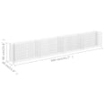 thumbnail image 4 of vidaXL Gabion Raised Bed Galvanised Steel 360x30x60 cm, 4 of 4