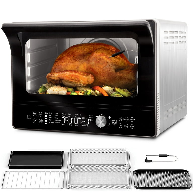 Nuwave 34 QT Pro-Smart IQ 360 Oven Air Fryer Grill - Walmart.com