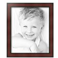 thumbnail image 2 of ArtToFrames 15" x 18" Honors Mahogany Picture Frame, 15x18 inch Brown Wood Poster Frame (WOM-5155), 3 Pack, 2 of 6