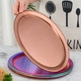 thumbnail image 1 of Travelwant Stainless Steel Plates, Metal Dinner Dishes for Adults, Reusable and Dishwasher Safe, Serving Camping Salad Plate for Home, Outdoor Camping, Snack and BBQ, 1 of 7