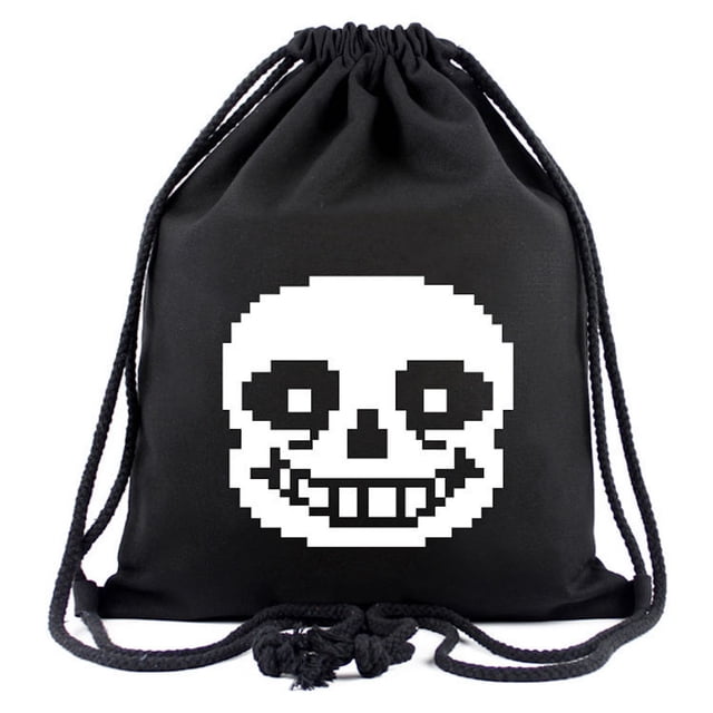 Mochila con cordón Undertales Sans Anime para gimnasio deportivo