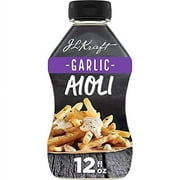Mayo Garlic Aioli, 12 Fl Oz Bottle - Pack Of 2