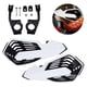 thumbnail image 4 of Protectores de mano para motocicleta, 22 mm, 7/8 pulgadas, protección de Blanco negro Baoblaze Manoplas de rejilla, 4 of 8