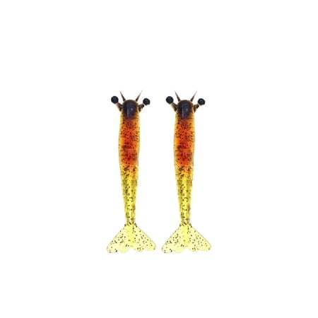 2pcs Silicone Shrimp Lures 9.5cm/11.5cm 6g/10g Saltwater Swimbait Soft Fishing Tackle