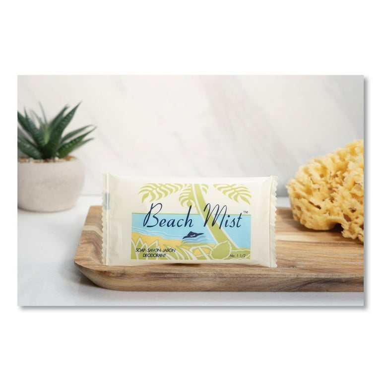 Face and Body Soap, Beach Mist Fragrance, # 1 1/2 Bar, 500/Carton Face and Body Soap, Beach Mist Fragrance, # 1 1/2 Bar, 500/Carton