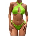 thumbnail image 1 of LSLJS Women's Nouveau Sexy Swimsuit Imprimé Bikini Swimsuit, 1 of 7