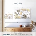 thumbnail image 4 of Elephant Stock Minimalist Cats Wall Art - Horizontal Canvas Wall Art - Living Room Wall Decor - Animal Canvas - White And Beige Decor - 12" x 8", 4 of 8