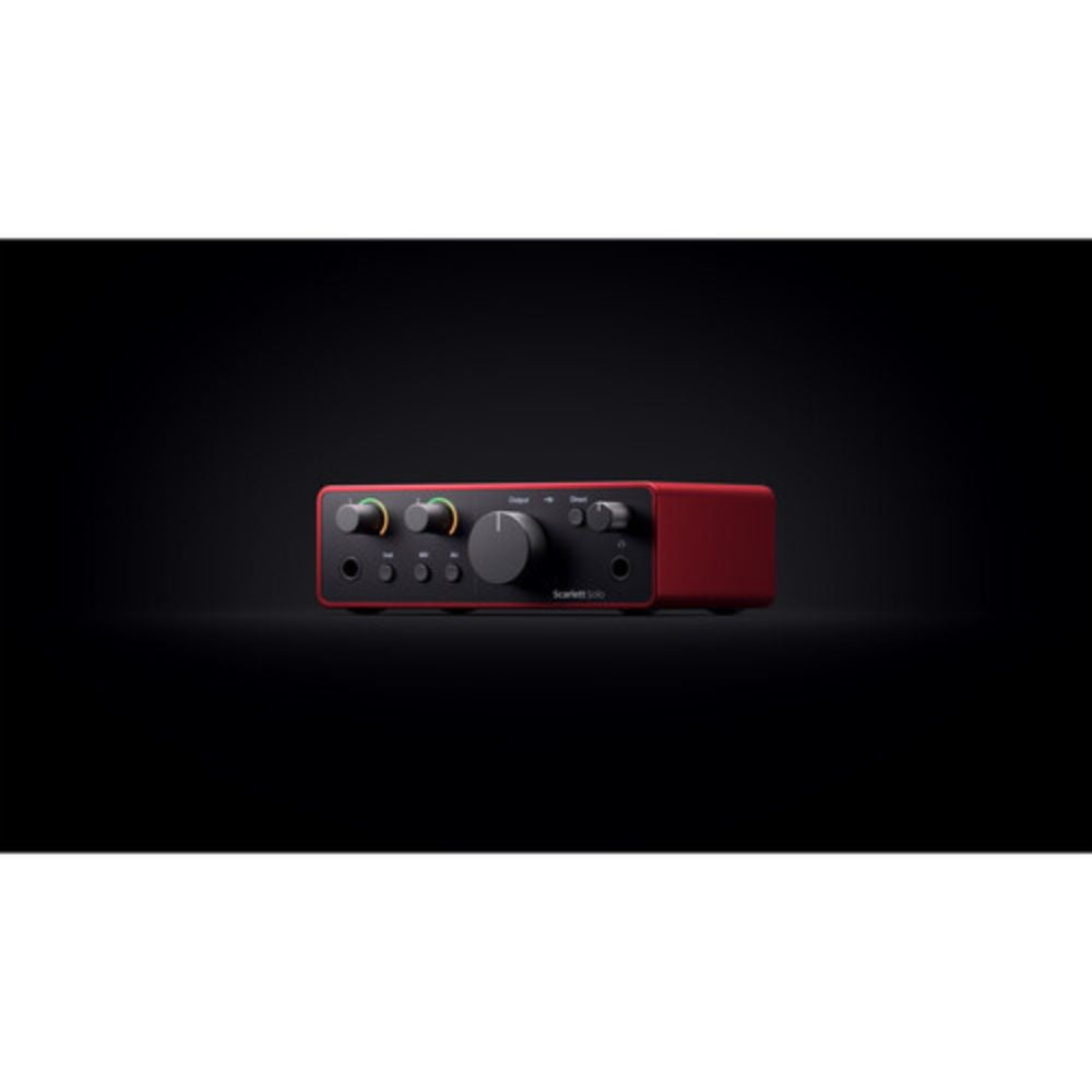 Focusrite Scarlett Solo USB-C Audio Interface (4th Gen) Bundle with Aston Microphones Element Microphone KIT and Kellards XLR-P20T Pro 20 ft XLR Microphone Cable, XLR Male to Female Cable 3-Pin
