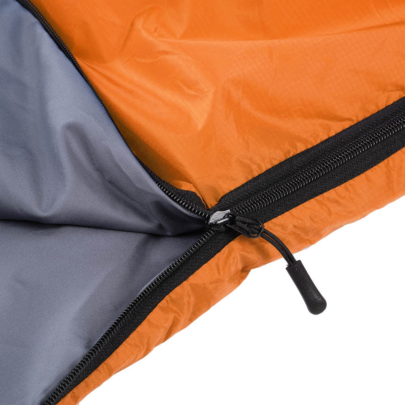 traveli Lixada 190 x 75cm Ultra Lightweight Envelope Sleeping Bag for Camping Hiking Travel Breathable Soft Fabric Double Sided Zipper Compact Portable with Compression Sack Blue Navy