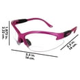 thumbnail image 7 of Safety Cougar Safety Glasses With Pink 1.5 Clear Lens, 7 of 7