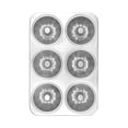 thumbnail image 3 of Fat Daddio's MFN-FMC Anodized Aluminum Fluted Mini Cake Pan, 14.75 x 9.75 inch, 3 of 5