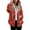 Wine, variant on Women's Fashionable Casual Zippered Hooded Sweatshirt Jacket with Christmas Print and Drawstring, Furry Plush for Winter,Navy,M